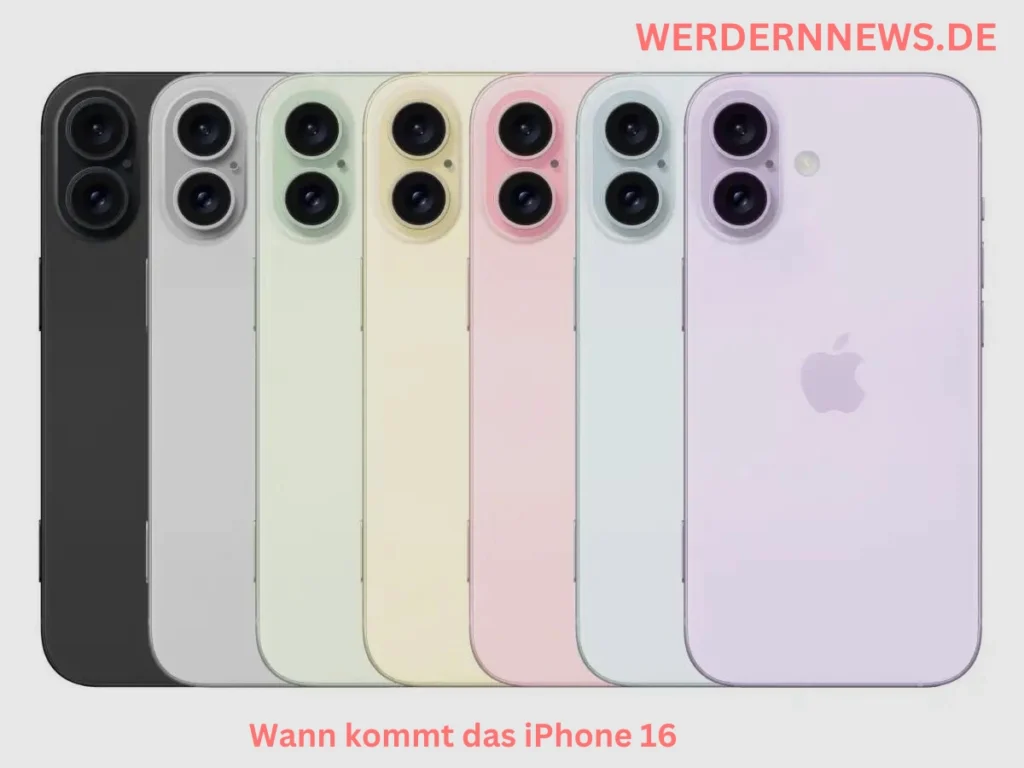 Wann kommt das iPhone 16