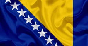 Bosnien Flagge