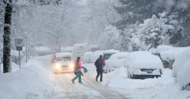 Schnee in Deutschland