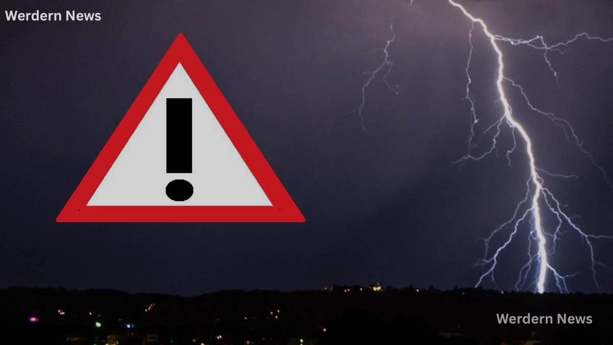 warnung vor starkem gewitter
