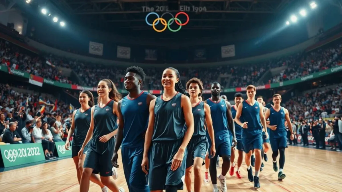 olympischen spielen einzug viertelfinale