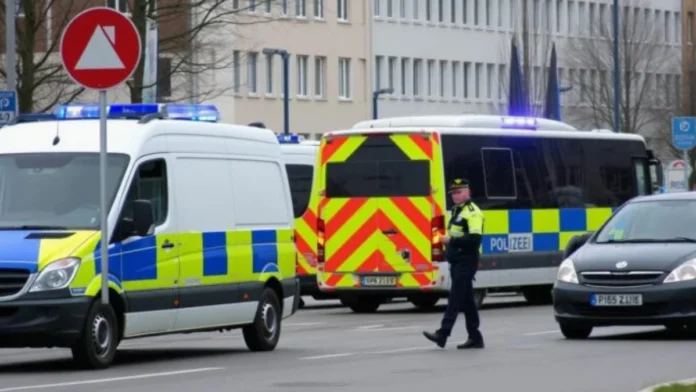 polizei bushaltestelle