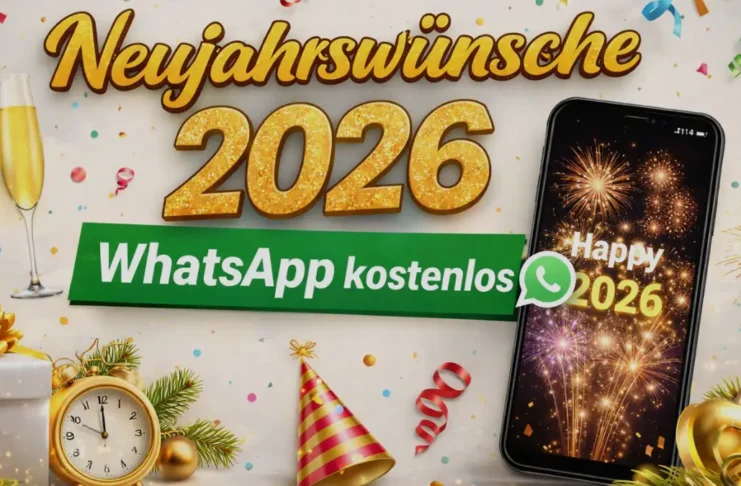Neujahrswünsche 2026 WhatsApp kostenlos