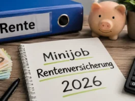 Minijob Rentenversicherung 2026